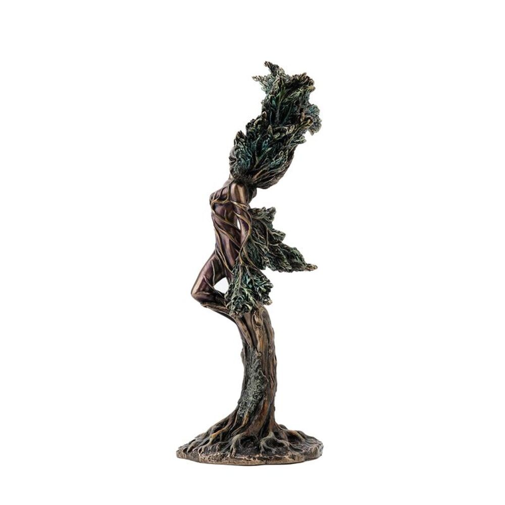 Bronze Finished Meliae The Forest Nymph Statue Greek Mythology - Picture 3 of 8